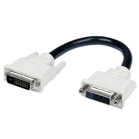 STARTECH.COM 6in Male to Female DVI Dual Link Port Saver Cable, 299549305 DVIDEXTAA6IN